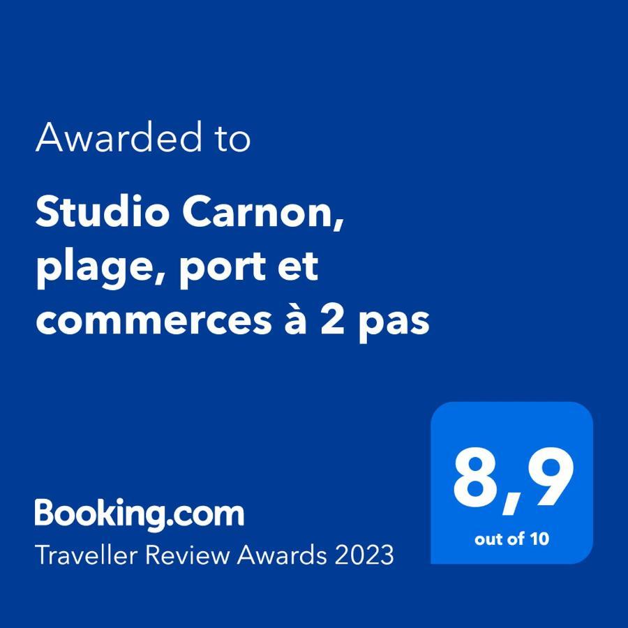 Studio Carnon, Plage, Port Et Commerces A 2 Pas Ngoại thất bức ảnh